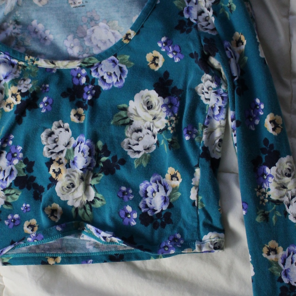 Tight Long Sleeve Crop Top bought from PacSun